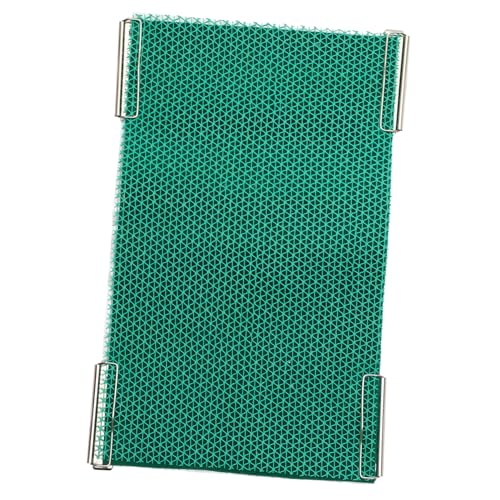 Yardwe Reptilienteppich Schildkrötenpanzer Bausatz Reptilienmatte Substrat Eidechsenmatten Zubehör Für Reptilien Klettermatte Für Reptilien Leopard Reptilien-wärmelampe Green Polyester von Yardwe