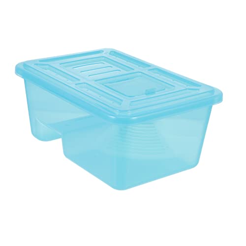 Yardwe Plastik Schildkröten Terrarium Mit Kletterrampe Futter Und Wasserstelle Für Kleine Reptilien Für Aquarien Und Terrarien Gesundes Habitat Für Schildkröten Und Kleintiere Yardwe Plastik Schildkröten Terrarium Mit Kletterrampe Futter Und Wasserstelle Für Kleine Reptilien Für Aquarien Und Terrarien Gesundes Habitat Für Schildkröten Und Kleintiere von Yardwe