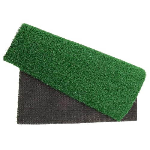 Yardwe Schildkröten-Terrassenmatte Kaninchenmatte hängend Welpen Pads künstlich Outdoor-Fliesen Schildkröten-Plattformrasen Kunstrasen für Aquarien Kunstharzrasen Plastik Green von Yardwe