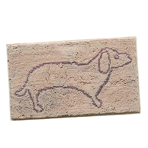 Yardwe Schlafmatte für Haustiere schutzmatten Animal Polster Hundematte Hunde bettchen Rutschhemmende Pads duschmatte Haustier-Hundeteppich Haustier Hundedecke Haustier Teppich Khaki von Yardwe