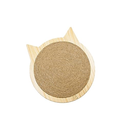 Yardwe Sisal-Hanfplatte Katzenzubehör Spielzeug für Kleinkinder Spielzeuge Katze kratzmatte kratzbäume für Katzen groß kratzbaum für Katzen Schleifplatte Brett greifen Katzenkratzer von Yardwe