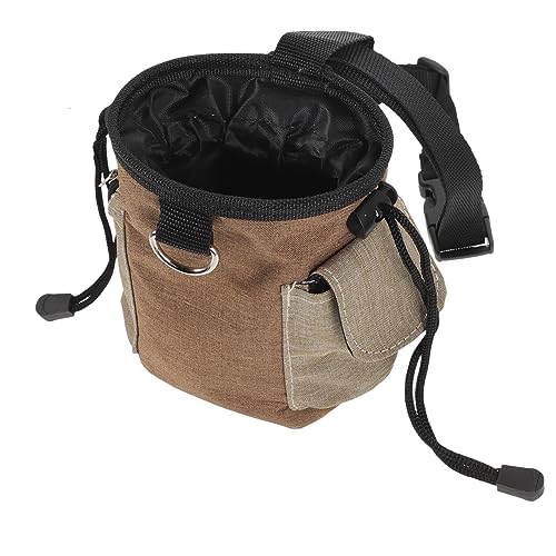 Yardwe Snackpaket für Haustiere Leckerlibeutel für Hunde Leckerli-Tasche für Welpen hundefutterbeutel hundetraining Tasche Kaffee Snack-Taschen Hundetasche Outdoor-Hundeversorgung Ohne von Yardwe