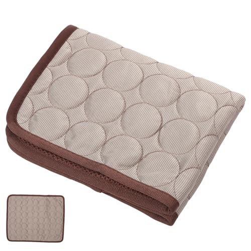 Yardwe Sommermatte Für Haustiere Fleece Rundes Hundebett Kühlmatten Für Hunde Outdoor Hundebett Mit Baldachin Für Haustiere Extra Große Hundebox Rassenboxmatte Mittelgroße Hunde von Yardwe