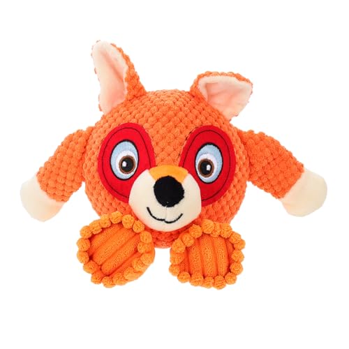 Yardwe Sound- für Haustiere katzenspielzeug Interactive Dog Toys kauspielzeug Quietschendes Hundespielzeug Stock zahnendes Plüschtier für Haustiere Hund Indoor- Orange von Yardwe