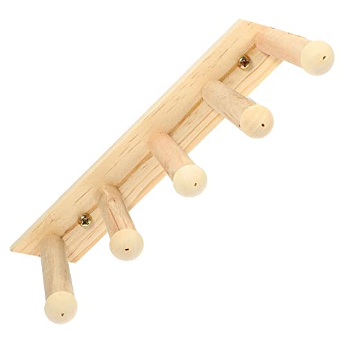 Yardwe Stufen an der Katzenwand katzenmöbel Katzen möbel Katzenkletterregal zur Wandmontage Hamsterleiter Spielset aus Holz Spielzeug Professionelles Katzenregal Kletterbrett für Katzen von Yardwe