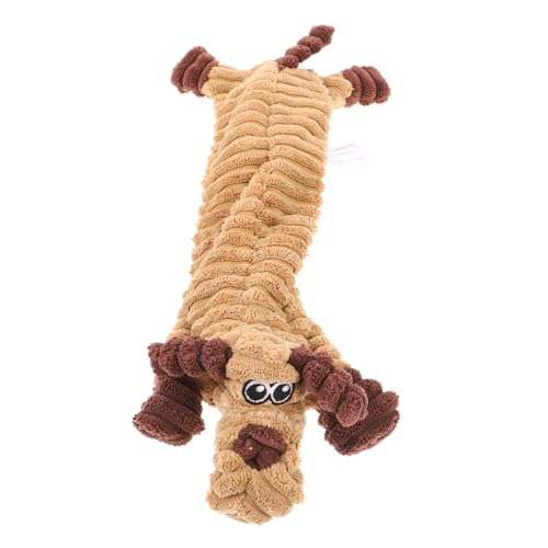 Yardwe Süßes Cartoon Form Plüschspielzeug für Welpen Quietschendes Kauspielzeug Sicheres und Bequemes für Haustiere für Drinnen und Draußen Yardwe Süßes Cartoon Form Plüschspielzeug für Welpen Quietschendes Kauspielzeug Sicheres und Bequemes für Haustiere für Drinnen und Draußen von Yardwe