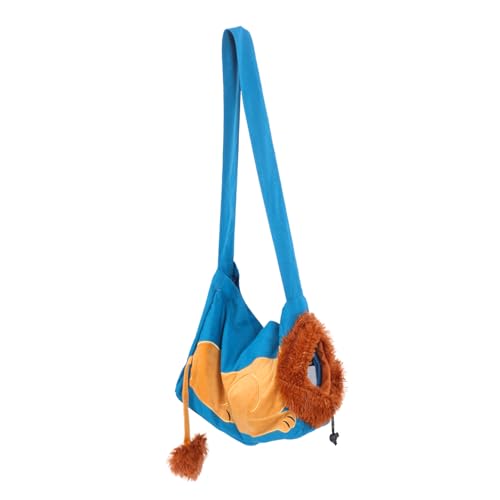 Yardwe Tasche Für Haustiere Katze Träger Katzenkörperschlinge Transportbox Für Haustiere Große Katzentragetasche Tragetasche Beiliegen Outdoor-Tasche Für Katzen Blue Segeltuch von Yardwe