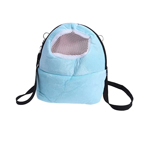 Yardwe Tragetasche Für Haustiere Tragbarer Papageienkäfig Hundeträger Reiseträger Für Vögel Vogeltragerucksack Mini-tragetaschen Kleintiertransporter Hamster Reisetaschen Blue von Yardwe