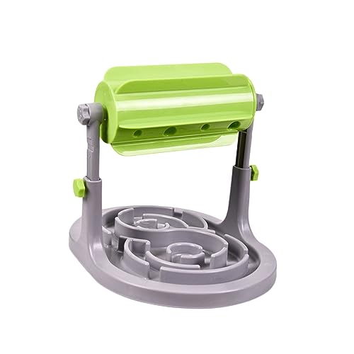 Yardwe Trainingsspielzeug füttern Tier Dog Toy Dog Treat Dispenser Automatic Dog Feeder Container Futterspender für Haustiere Essen auslaufendes Fassspender Green von Yardwe