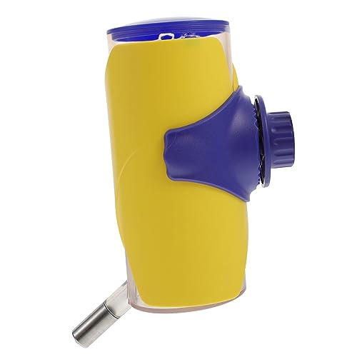 Yardwe Trinkbrunnen für Haustiere Haustier hängende Wasserflasche wasserspender für Hunde pet Water bottle Wasserflasche für Haustiere Haustiertränke Wasserbehälter der Hund Wasser Regal von Yardwe