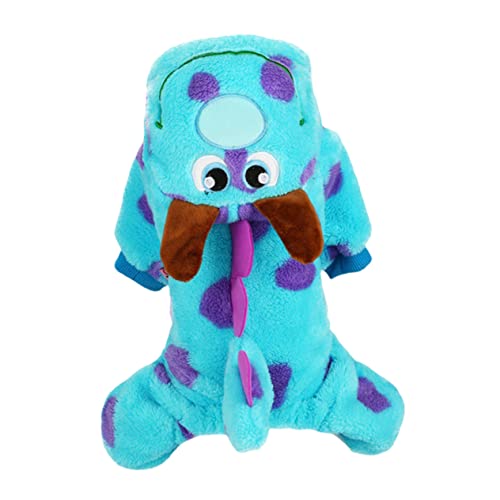 Yardwe Verwandlungskostüm Für Haustiere Haustier Kapuzenpullover Bequeme Hundekleidung Bequemer Hoodie Welpenkleidung Hündchen Warm Winddichtes Hundekostüm Halloween Korallenvlies von Yardwe