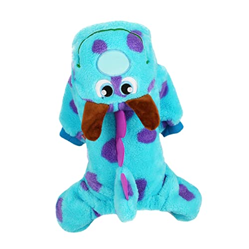 Yardwe Verwandlungskostüm für Haustiere Flanell-Kätzchen-Outfits Party-Hundekleidung Plüsch Halloween Costume Halloween kostüme Welpen warme Hundekleidung Haustierkleidung Korallenvlies von Yardwe