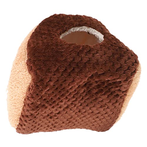 Yardwe Warmes Baumwollnest Flauschige Hamsterhütte Meerschweinchen warm bleiben meerschweinchen lebensraum Versteck Größe Hamster warmes Nest kleines hamsterbett Plüsch Kaffee Yardwe Warmes Baumwollnest Flauschige Hamsterhütte Meerschweinchen warm bleiben meerschweinchen lebensraum Versteck Größe Hamster warmes Nest kleines hamsterbett Plüsch Kaffee von Yardwe