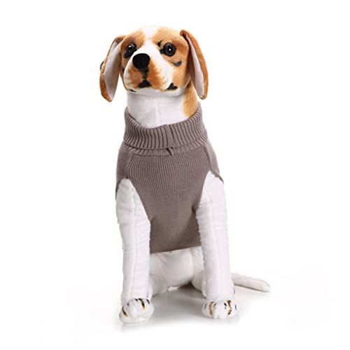 Yardwe Welpenkleidung winterwarme hundekleidung Hundepullover für mittelgroße Hunde Hundepullover klein Hundepullover Winterkleidung Haustier Kleiner Hundepullover Kleider Wärmer von Yardwe