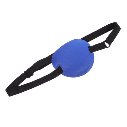 Yardwe für Hunde verstellbare weiche Augenklappe Augenschutz Multifunktionale Augenklappe Haustierzubehör Augenklappe für Hunde Hund augenklappe Heimtierbedarf Polyester Blue von Yardwe