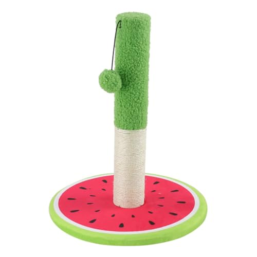 Yardwe kratzbaum für Katzen Katzenspielzeug Kätzchen kratzen Kratzmöbel für Katzen Interactive cat Toy Spielzeuge Schaber Kletterspielzeug für Katzen stehendes Zauberstab-Spielzeug Boden von Yardwe