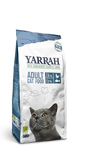 (Pack of 6) Yarrah - Org Cat Food with Fish 800 g von Yarrah