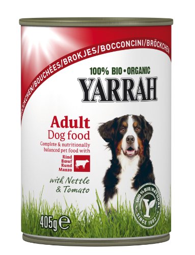Bio Hund Dose Bröckchen Huhn mit Rind von Yarrah