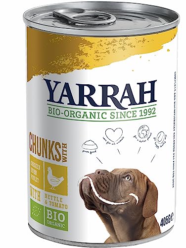 Bio Hund Dose Bröckchen Huhn von Yarrah