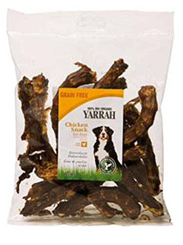 Yarrah 10er-VE Leckerlie Bio Hühnerhälse, getrocknet 150g von Yarrah