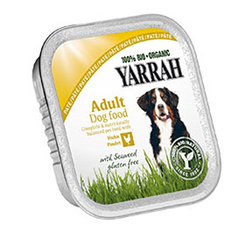 Yarrah 4er-Set Wellness-Paté Huhn Seetang 150g von Yarrah