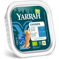 Yarrah Adult Bio Bröckchen in Soße 16x100 g Huhn und Fisch von Yarrah