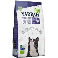 Yarrah Bio Adult Trockenfutter für sterilisierte Katzen Huhn & Fisch (MSC) 2 kg von Yarrah