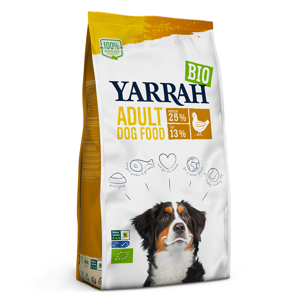 Yarrah Bio Adult mit Bio Huhn - 10 kg von Yarrah