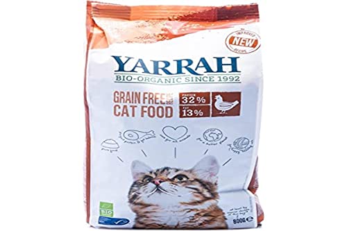 Yarrah Bio Katzenfutter Huhn und Fisch, 800 g von Yarrah