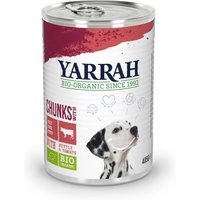 Yarrah Bio Nassfutter Adult 12x405 g Rind von Yarrah