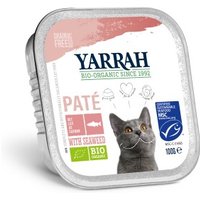 Yarrah Bio Pastete Adult Huhn & Lachs 16x100 g von Yarrah