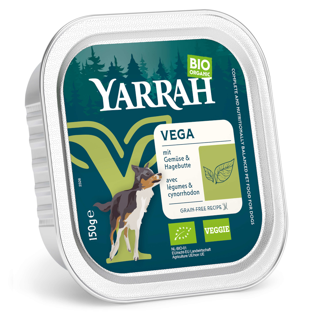 Yarrah Bio Vega mit Bio Hagebutte 12 x 150 g - Vegetarische Chunks mit Bio Gemüse & Bio Hagebutte Yarrah Bio Vega mit Bio Hagebutte 12 x 150 g - Vegetarische Chunks mit Bio Gemüse & Bio Hagebutte von Yarrah