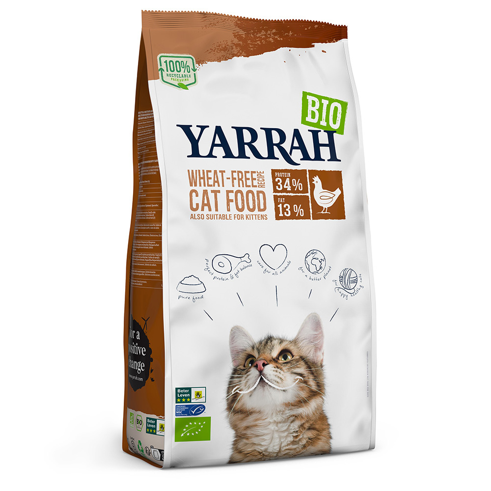 Yarrah Bio Weizenfrei mit Huhn & Fisch - 10 kg von Yarrah