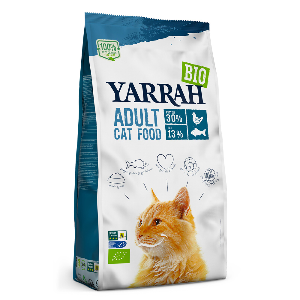 Yarrah Bio mit Fisch - Sparpaket: 2 x 2,4 kg von Yarrah