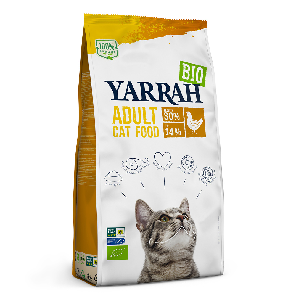Yarrah Bio mit Huhn - Sparpaket: 2 x 2,4 kg von Yarrah