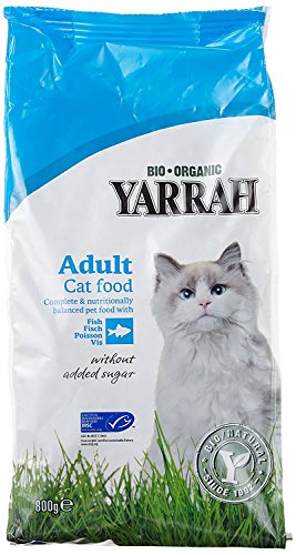 Yarrah Fisch Bio Katzenfutter, 2 x 0.8 kg von Yarrah