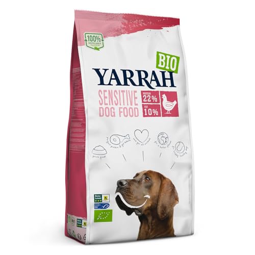 Yarrah Sensitive Trockenfutter 2 kg | 100% Bio und ohne künstliche Zusätze von Yarrah