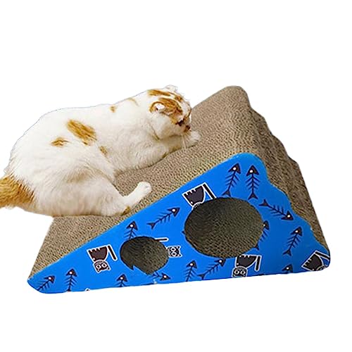 Katzenkratzer aus Pappe,Strapazierfähiger Lounge Bed Cat Scratcher zum Kratzen von Katzen - Katzenkratzer aus Pappe für Kratzbäume für Hauskatzen, Katzenkratzer und Katzenkratzer aus Pappe Yatlouba von Yatlouba