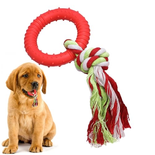 Yatlouba Seil-Kauspielzeug | Mundpflege-Kauseil für Hunde | Weiches Hundespielzeug, zahnendes Haustierspielzeug, Welpenspielzeug in Lebensmittelqualität für Hunde, Welpen, zum Spielen von Yatlouba