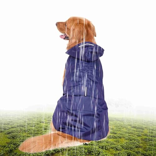 Hunde-Regenmäntel für Mittelgroße Hunde, Hunde-Regenmantel, Haustier-Hunde-Regenmantel, Hunde-Regenjacke, Großer Hund für den Heimgebrauch (5XL) von Yctze