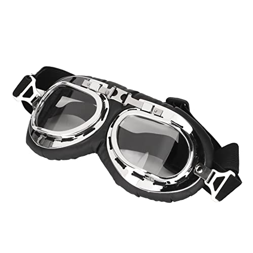 Hundesonnenbrille für Große Rassen, Hundebrille mit Klapprahmen und Gummiband, Hunde-Augenschutz-Sonnenbrille, Hunde-Sonnenbrille für Motorrad, Auto, Fahren, Fahrrad, Reiten, von Yctze