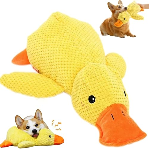 YeahBoom Anti Stress Ente Hund,Pfotenmond Ente,Hundespielzeug Ente,Quietschspielzeug Hund Kuscheltier,Unzerstörbares Kuscheltier für Hunde,Dog Toys für Kleine, Mittlere, Große Hunde YeahBoom Anti Stress Ente Hund,Pfotenmond Ente,Hundespielzeug Ente,Quietschspielzeug Hund Kuscheltier,Unzerstörbares Kuscheltier für Hunde,Dog Toys für Kleine, Mittlere, Große Hunde von YeahBoom