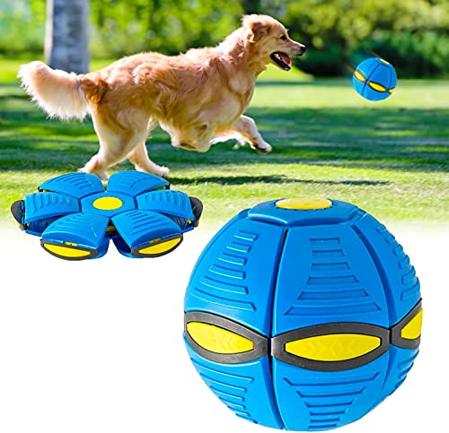 YeahBoom Haustier Spielzeug Frisbee Ball,Fliegend Untertasse Ball Spielzeug für Hunde,Fliegender Ball für Hunde,Pet Toy Frisbee Ball Hund,Fliegender Ball, Premium Hundeball von YeahBoom