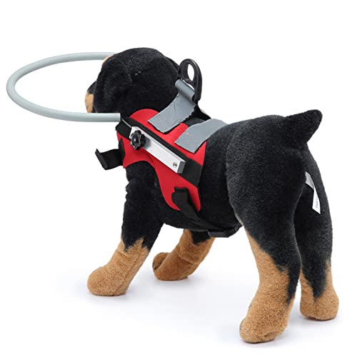 Haustier-Blind-Halo, Schnell Verstellbarer, Blinder Hunde-Stoßfänger, Leichter Halo für Haustiere, Hält Sie Sicher (M Durchmesser 33 cm (für Haustiere mit 11–18) von Yechiry