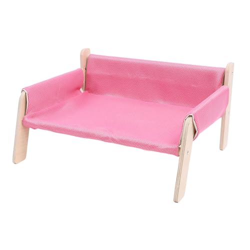 Katzen-Sisal-Stuhl, Katzen-Sofa-Couch-Bett, Multifunktionale Katzen-Kratzkatzen-Hängematte für Kleine und Mittelgroße Katzen, Angstlinderung, Ideal für den Innenbereich (Rosa) von Yechiry