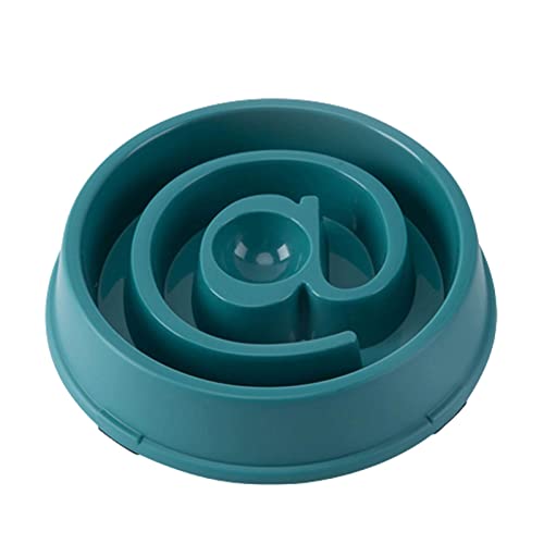 Langsam essender Hundenapf,Maze Dog Cat Bowls Slow Feeder, um die Fressgeschwindigkeit von Schnellfressern zu verlangsamen - Slow Feeding Dishes Bowl, Puzzle Feeder, 7 Farben von Yeeda