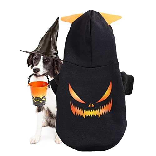 Yeeda Halloween Hundekleidung, Kostüm Halloween, weiches Baumwoll-Geisterhemd, Cosplay-Haustierbekleidung, lustige Kostüme für Hunde, Welpenbedarf, großes Haustier von Yeeda