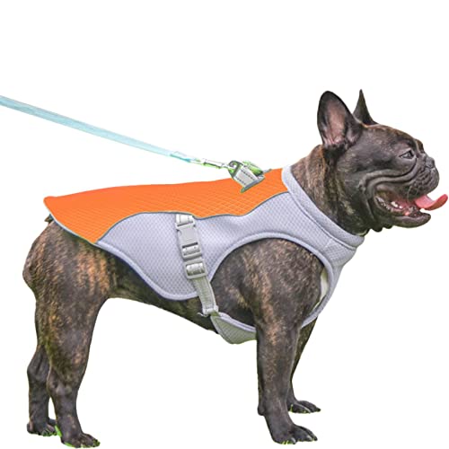 Yeeda Pet Cool Vest, Leichtes Hunde-Kühlshirt, Verdickter Ausschnitt Hund Kühlweste für Outdoor-Training Walking Wandern, Hundeweste Verdunstungskühlung für heißes Wetter leitet Wärme ab von Yeeda