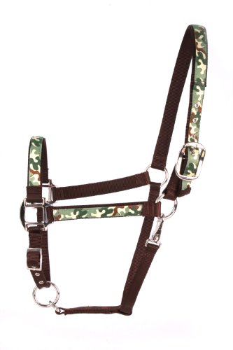 Red Haute Horse CAM1403 A Equine Elite Pferdehalfter, Camo von Yellow Dog Design