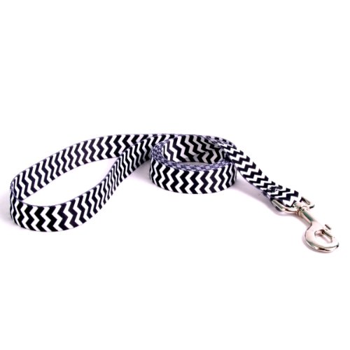 Yellow Dog Design Chevron-Licorice Dog Leash 3/8" Wide and 5' (60") Long, X-Large von Yellow Dog Design